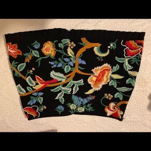 Zara floral skirt